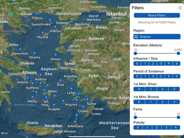 Updated Polis Location Data